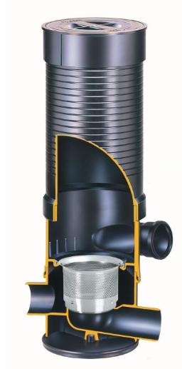 WFF 150 Cyklonfilter op til 500m2 tag