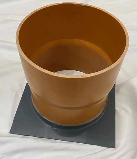 160MM AFGANGSSTUDS PVC